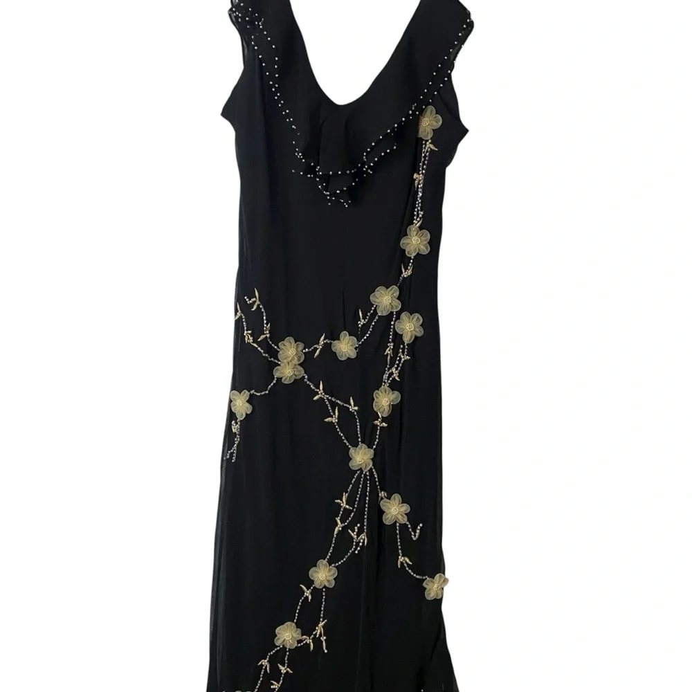 Vintage Y2K Spaghetti Strap Floral Dress